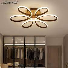 Living Room Ceiling Lamp Led Dimmable For Bedroom Aluminum Body Indoor Lighting Fixture Plafo Indoor Lighting Fixtures Ceiling Lights Ceiling Lamps Living Room