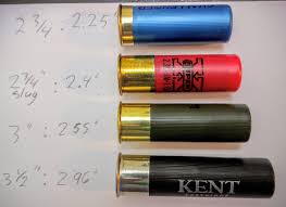 Shotgun slugs are also usually very heavy: 2 3 4 Vs 3 Inch Vs 3 5 Inch Shotgun Shells The Hunting Gear Guy