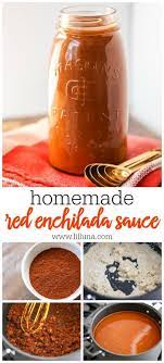 Homemade Red Enchilada Sauce Video Lil Luna Recipe Recipes With Enchilada Sauce Homemade Condiments Red Enchilada Sauce