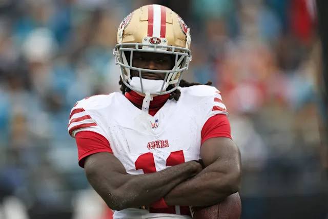 Brandon Aiyuk's social media antics might be scaring off Commanders - Yahoo Sports
