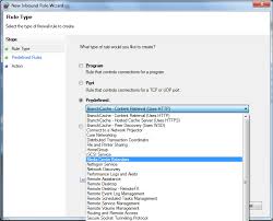 Image result for windows firewall inbound rule