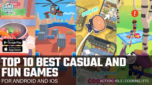 Top 10 Best Casual And Fun Games For Android And Ios Gamesoda Youtube In 2020 Fun Games Free Mobile Games Games