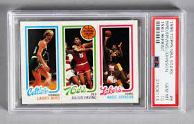 Historic sales data are completed sales with a buyer and a seller agreeing on a price. 1996 Topps Nba Stars Larry Bird Julius Erving Magic Johnson Rookie Card Psa Graded Gem Mt 10 Memorabilia Expert