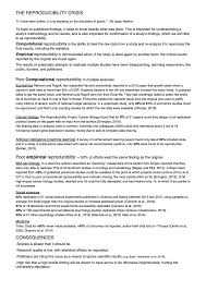 Our collective grows as our clients becom… Alex Holcombe Auf Twitter A One Page Executive Summary Of The Reproducibility Crisis Written As A Handout For University Higher Ups Pdf Version Here Https T Co Gfnuraetuo Https T Co 4ee1oh6ynb