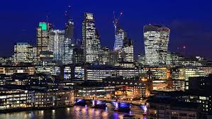Small british firms were bought off by international players and the culture of the country's financial sector changed forever. London Financial District City Lights Night Europe England United Kingdom Hd Wallpaper Wallpaperbetter