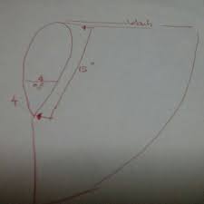Kedut Bunga Melur Panjang Untuk Dikedut 15 Inci Sewing Chart