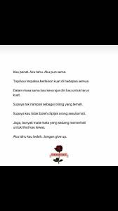 Luahan Hati Katahati Curhat Tulisan Hati