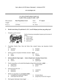 Soal mulok dan kunci jawaban sd kelas 6. Soal Mulok Uas Xi Ipa N Ips Seluruhx