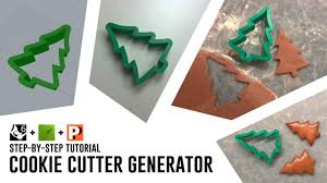 Make a perfect p with this p shaped biscuit & cookie cutter. Cookie Cutter Generator For Rhino 6 Video Tutorial Youtube