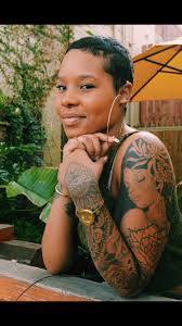 Arm Sleeve Tattoos For Black Females Sleeve Goals Melanin Black Girls With Tattoos Dark Skin Tattoo Girls With Sleeve Tattoos
