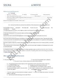 Martin luther king martin luther continues even posthumously to remain a champion hero to the freedom loving people not only in america, but the world over. Selma Movie Segregation In The Us Esl Worksheet By Rainbolady