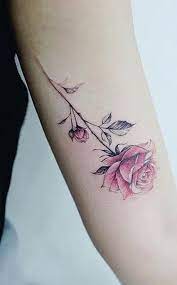 30 Simple And Small Flower Tattoos Ideas For Women Rose Tattoo On Arm Tattoos For Women Small Flower Tattoo Arm