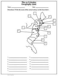The 13 American Colonies Map Activities And Answer Keys Map Activities Thirteen Colonies Map 13 Colonies