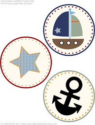 Wood 12 inch nautical flags. Anchor A Party Studio Nautical Party Nautical Party Decorations Sailboat Birthday