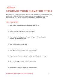 Here at renovo, our career coaches help jobseekers to revamp their. How To Write An Elevator Pitch A Step By Step Guide Skillcrush Resume Examples How To Memorize Things Pitch Presentation