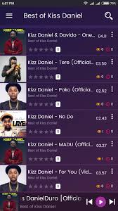 Kizz daniel live in concert will serve as the final stop to kizz daniel's ongoing 'no bad songz tour' after a series of successful and critically acclaimed performances in cities across europe and america. Kiss Daniel Mp3 Top Songs 2019 Para Android Apk Baixar