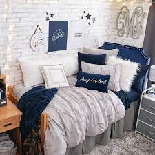 Grey Soft Loft Duvet Cover And Sham Set In 2021 College Dorm Room Decor Dorm Room Designs Girls Dorm Room