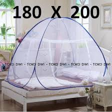 Untuk memilih kelambu sebaiknya sesuaikan dengan desain tempat tidur. Jual Kelambu Tempat Tidur 180 X 200cm Di Lapak Toko Dwi Bukalapak