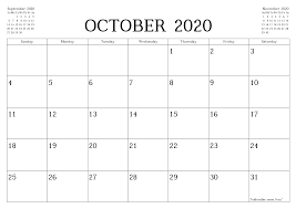 Find out blank october 2020 calendar in different formats at free of cost. October 2020 Printable Calendars And Planners Pdf Templates For Goodnotes Notability Remarkable 7calendar
