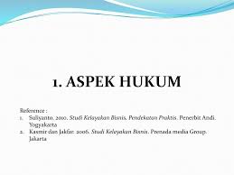 Soal dan jawaban aspek hukum dalam bisnis. 1 Aspek Hukum Reference Ppt Download