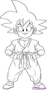 · learn how to draw kid goku from dragon ball with our step by step drawing lessons. Dragon Ball Z Drawing Pictures Coloring Home