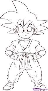 Berbagi ke twitter berbagi ke facebook bagikan ke pinterest. Easy Dragon Ball Z Drawings Coloring Home