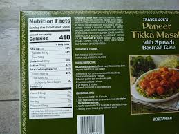 As huge fans of indian cuisine this began as a once in while meal, to a menu staple. Trader Joe S Paneer Tikka Masala With Spinach Basmati Rice Aldi Reviewer
