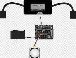 Most passive motion detectors look for changes in infrared radiation, aka heat. Electronics Arduino Motion Sensors Passive Infrared Sensor Wiring Diagram Night Light Electronics Electrical Wires Cable Cable Png Pngwing