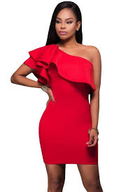 Robe longue soirée cocktail mariage femme fille demoiselle d'honneur 18 couleurs. Robes Moulantes Courtes Rouge Asymetrique Collerette Pas Cher Www Modebuy Com Modebuy Modebuy Rouge Me Gros Mini Robe Robe Moulante Idees Vestimentaires