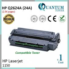 5.0 out of 5 stars 2 ratings. Best Price Hp Q2624a 24a Q2624 High Quality Compatible Laser Toner Black Cartridge For Hp Laserjet 1150 Printer Ink