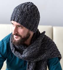 Knitting materials and knitting tools: Ravelry Men S Cable Hat And Scarf Pattern By Authentic Knitting Board