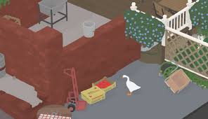 Steal a pint glass and drop it in the canal. How To Drop Bucket On Burly Man In Untitled Goose Game Tips Prima Games