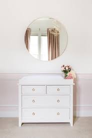 Shop pottery barn kids for stylish nursery chairs and ottomans. Pink Nursery Walls With Chair Rails Design Ideas