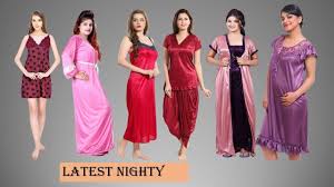 Top 10 Best Latest Night Dress For Girls Night Gown Nighty Night W Girls Night Dress Girls Nightgown Night Dress