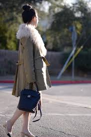 We offer fashion and quality at the best price in a more sustainable way. Fall Style Fur Collar Coat Knit Set Chanel Two Tone Slingbacks Via Halliedaily Hallie Daily