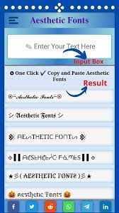 There are a few different aesthetic font styles that i know of. Aesthetic Fonts ðð¸ð¹ð ðªð·ð­ ððªð¼ð½ð® 149 Font