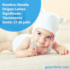 Pues el hecho de que esta sea el día en el que se conmemora a san joaquín y santa ana, quienes son los padres de la virgen maría y por tanto abuelos el día de los abuelos no es un día que únicamente se celebra en españa. Dia De La Santa Natalia 27 De Julio Nombres Para Ninas Nombres De Ninas Nombres De Bebes Nombres De Origen Italiano
