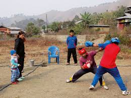Narjit singh, the manipur state boxing coach, at khuman lampak, imphal. The Phenomenal Mary Kom The Economist