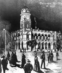 Australia S First Electric Streetlights Switched On In Tamworth Australia History Night Life Early Photos