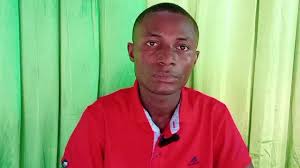 Elijah F. Borwah a young Liberian writer who is seeking sponsorship.
