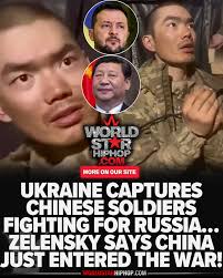 Ukrainian forces reportedly captured two Chinese soldiers during a battle  in Donetsk. According to President Zelensky, they were fighting alongside  Russian troops and had Chinese identification, bank cards, and personal  belongings. He