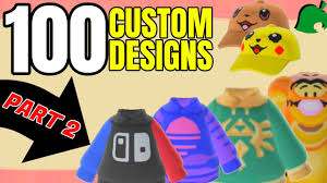 To get custom designs in acnh without qr code. 100 New Custom Design Codes Part 2 Animal Crossing New Horizons Youtube
