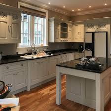 bespoke oak kitchen repaint near lytham