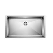 Explore the extras to compliment your units like appliances, work surfaces, handles and storage. Blanco Quatrus R15 U Super Single Undermount Large Single Bowl Kitchen Sink In Stainless S The Home Depot Canada