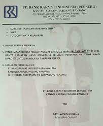 Bank rakyat indonesia (bri) didirikan di purwokerto, jawa tengah oleh raden bei aria wirjaatmadja tanggal 16 desember 1895. Loker Bank Bri Cabang Rengat Bank Bri Cabang Rengat Indragiri Hulu Riau Bank Rakyat Indonesia Persero Tbk