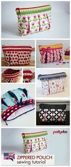 cosmetics bag with box pleats free sewing video sew modern bags diy sewing pattern sewing projects sewing tutorials