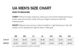 42 Exhaustive Size Chart For Youth Under Armour