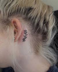 A star tattoo is a broad symbol that can range from simple to complex, a field of stars covering a large space or a single star placed on the wrist and hold countless meanings. 41 Cool Behind The Ear Tattoos For Women Stayglam
