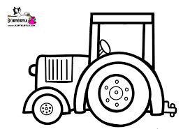 Okul Oncesi Traktor Boyama