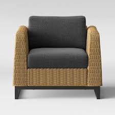 Now you can shop for it and enjoy a good deal on aliexpress! Niels Wicker Patio Club Chair Black Project 62 Target
